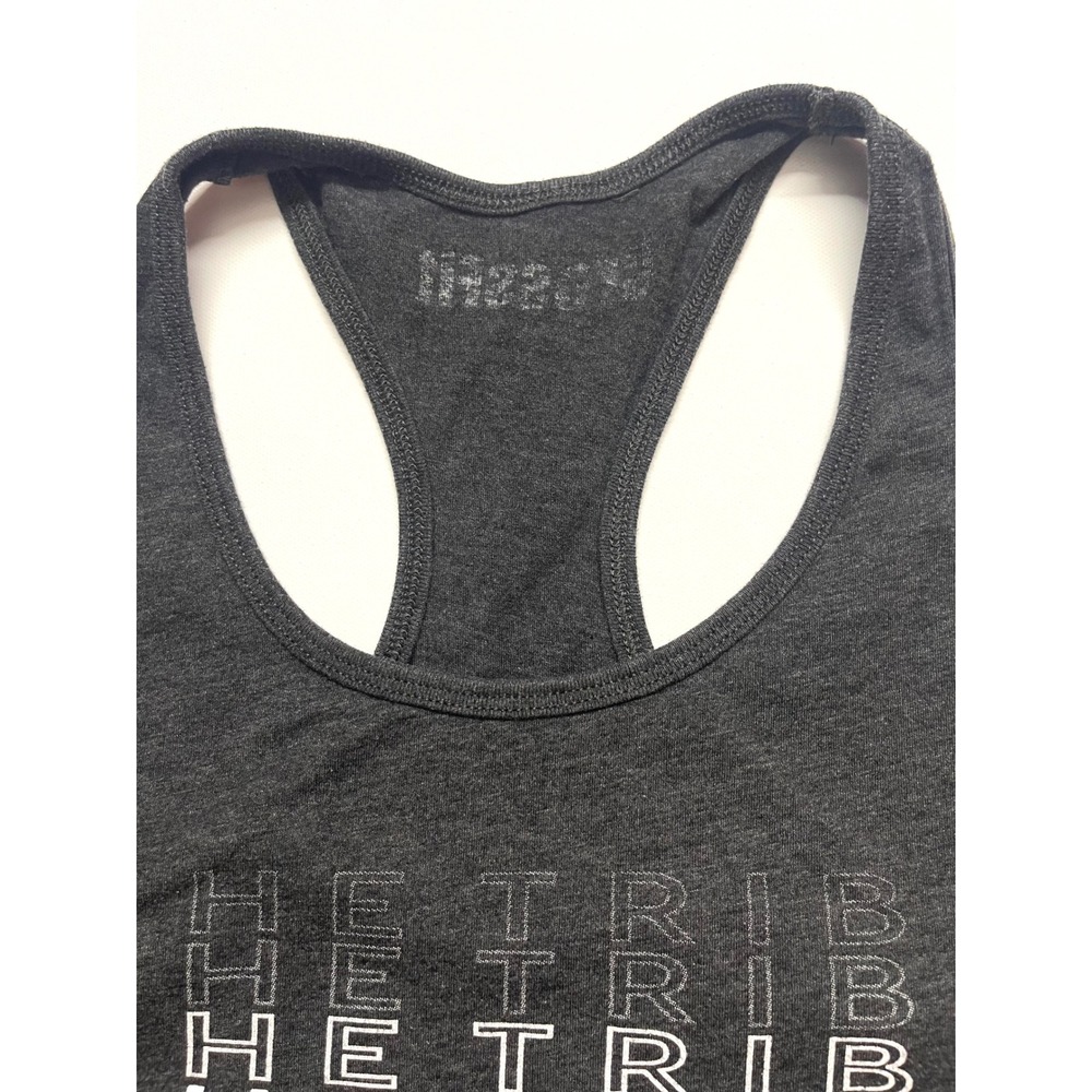 The Tribe SF CrossFit Womens Small Gray Racerback Workout Tank Top 0398 - Picture 2 of 7